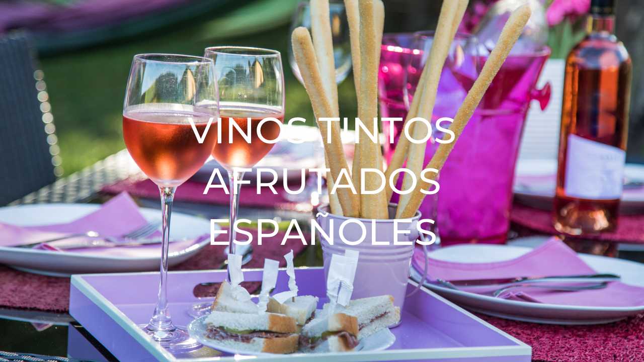 Vinos tintos afrutados españoles
