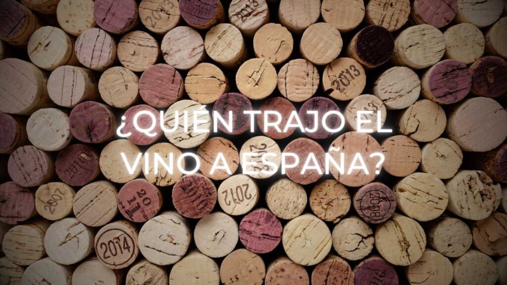 ¿Quién trajo el vino a España?