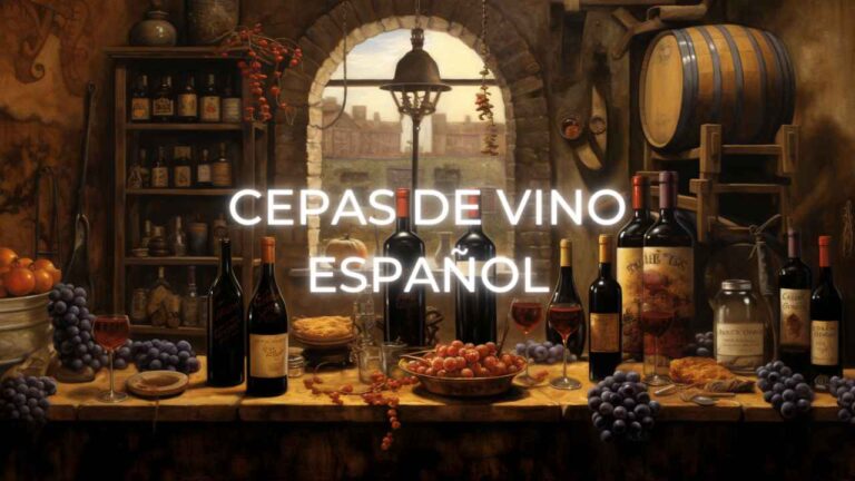 Cepas de vino español
